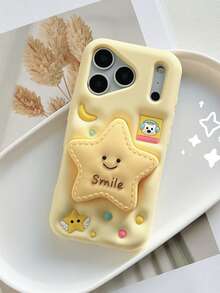 Angel Pentagram Phone Case Compatible With IPhone 17, 16, 15, 14, 13 - Yellow - View 1