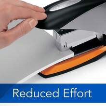 XISH Swingline Optima 70 esfuerzo reducido grapadora de escritorio 70-capacidad de hojas sin atascamientos plata empaquetado al por menor S7087870 - 70 hojas+ Moderno compacto - Ver 3