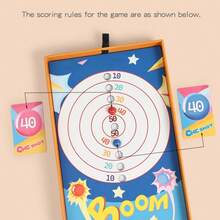 1pc Children's Pinball Game With 2 Color Balls And Score Cards, Multi-Player Toy Suitable For Ages 3+ - Multicolor - View 10