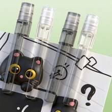 3 أقلام رصاص آلية ميكانيكية بتصميم القطط الجميلة، بسمك 0.5 مم - من مواد بلاستيكية متينة، متوفرة بألوان متعددة، مناسبة للكتابة والرسم، مثالية لمستلزمات المكتب والدراسة - متعدد الألوان - مشاهدة 5