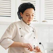 Unisex Breathable Mesh Factory Work Cap, Food Safety Protection Hat, Work Hat, Dust-Proof Cap, Reusable - Multicolor - View 8