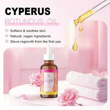 Cyperus Rotundus Oil Skincare Products- 60ml Natural Cyperus Rotundus Oil For Hair Removal, Facial Care Products,Moisturizing & Soothing Cyperus Oil For Reducing Body Hair Growth, Hair Removal Oil Ideal For All Skin Types,Essential For Daily Life,Korean Skincare Products,Festival Gift. - 2pcs - 查看 3