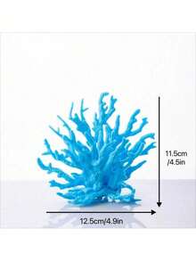1pc Customizable Realistic Multi-Color Coral Miniature Micro Landscape Decor Aquarium Seaweed Accessories - C - View 15