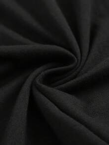 LocalHomies Men & Women's 220GSM Heavyweight Retro Streetwear T-Shirt - Black Gangster Cartoon Characters & Homie D.  Graphic Tee, Casual Round Neck Short Sleeve Shirt With Iconic Crew, Machine Washable - Black - View 3