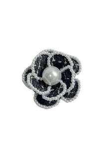 1 Stück elegante Blumenbrosche - strahlt Luxus und hochwertige Ästhetik aus, geeignet für besondere Anlässe, kann auch als Dekoration für formelle Kleidung, Hochzeiten, Partys und andere formelle Veranstaltungen verwendet werden - Verschiedenfarbig - Übersicht 7