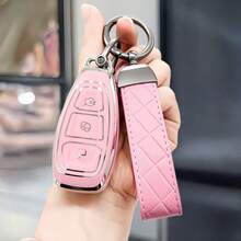 【新品】1个装软TPU汽车钥匙遥控器保护套，适用于蒙迪欧、嘉年华、翼虎、S-Line、MK3等车型，采用柔韧TPU材质，是理想的礼物之选。 - 鑰匙圈61 - 查看 14