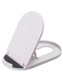 1pc Portable Foldable Desk Phone/Tablet Holder, Creative Bedside Phone Stand, Fashionable Compact Design, Convenient Hands-Free Viewing, Multi-Purpose Phone Holder, Small Gift - Multicolor - View 13