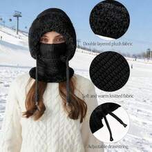 Motorcycle Mask & Scarf - Gris - Voir 3