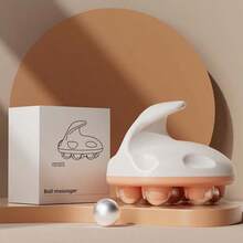 滚珠腹部按摩器，肌肉放松及腰腿塑形刷 - 彩色 - 查看 14