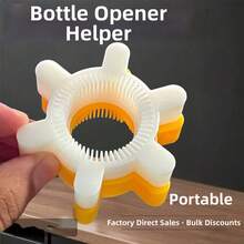 Bottle Cap Opener - Home Kitchen Rotating Bottle Opener Tool Toy For Christmas, Valentine's Day, Ramadan, New Year - Multicolor - View 3
