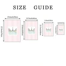 1pc Retro Striped Cottagecore Wall Art Picture Whimsical Vintage Paris Canvas Print Paintings,Farmhouse Nursery Decor For Bedroom, Living Room Or Office,Old Money Aesthetic Poster,Gift For Her,Unframed Or Framed - Multicolor - View 9