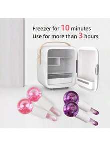 1个/2个装魔杖冰球，冷热舒缓冰球，适用于眼部和面部按摩，无需充电，温和放松，是情人节、母亲节、祖父母节、万圣节、圣诞节的完美礼物，男女皆宜 - 面部和眼部冰滚轮 - 魔杖爱心花瓣冰球 - 抗衰老面部冰球 - 抗皱面部冰球 - 面部按摩器 - 彩色 - 查看 10