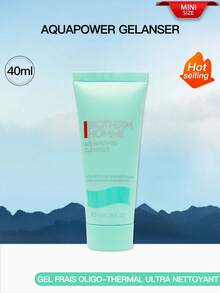 Biotherm Limpiador refrescante AQUAPOWER para hombres 40ml [TAMAÑO MINI] - 40ml - Ver 1