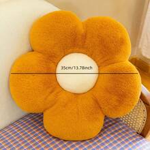 New Sunflower Seat Cushion, Sewn Flower Shape Pillow Pad, Decorative Daisy Pillow For Bed And Sofa, Soft And Cute Flower Pillow, 4-Season Seat Cushion, Back To School Home And Dorm Decor Throw Pillow, Suitable As Gift For Friends And Outdoor Soft Cushion - Multicolor - View 11