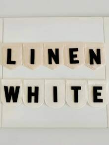 小型毛毡横幅（字母可定制） - 个性化旗帜装饰，适用于婴儿房和儿童房，姓名三角旗横幅，旅行收纳袋 - 彩色 - 查看 6