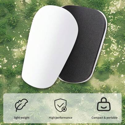 1 par mini-benskydd för fotbollsträning, matchträningsskydd - återanvändbara, bekväma att bära, slitstarka