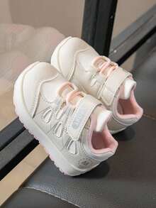 2026 Spring/Autumn New Soft Bottom Non-Slip Toddler Shoes, Lightweight Functional Sneakers For Babies & Kids - Pink - View 6