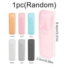 5/10个装迷你旅行牙签盒带盖，便携式户外收纳盒，小巧药盒，胶囊形容器（颜色随机），适用于存放牙签、牙线、棉签、小物件 - 彩色 - 查看 11