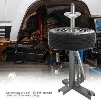 Aluminum Alloy Upgraded Tire Mounting And Dismounting Cone, Wheel Balancer Clamping Cone, Diameter Center Column For Cars And Trucks