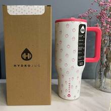 40 Oz  Outdoor Sports Water Cup Water Bottle Stainless Steel Vacuumhydrojug Insulated Cup With Lid And Straw Suitable For Water, Iced Tea Or Coffee. New Product - Multicolor - View 13