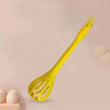 Dụng cụ đánh trứng cầm tay đa năng 3 trong 1: Kẹp thực phẩm, Kẹp mì, Que khuấy trứng, Dụng cụ làm bánh - Nhiều màu - Xem 5