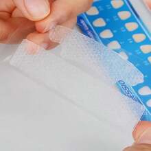 7 tiras blanqueadoras de dientes 9D, limpieza profunda, aliento fresco, sabor a menta, cuidado oral diario - 7 pares de 14 piezas - Ver 5