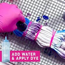 Tulip One-Step Tie-Dye Kit 郁金香一步扎染套件 5色套装 可爱粉彩 DIY 扎染色 - ベージュ - チェックする 6