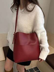 Bolso de hombro de gran capacidad y estilo de moda, estilo coreano