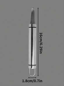 1个不锈钢虾线清洁器 - 海鲜剥壳器 - 虾壳切割器 - 便携式虾线去除器 - 易于清洁的厨房工具，适用于龙虾和虾的加工处理