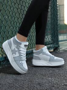 Teens Roller Skates With Detachable Multi-Function Outdoor Sports Shoes, Parkour Shoes, Roller Skates - Grey - View 5