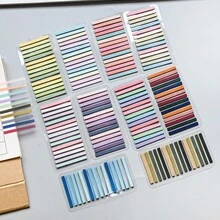 3200/1600/320 Pcs Index Tabs, Small Narrow Sticky Notes, Reusable Memo Pads, Reading Notes, Bookmarks, Highlighter Sticker Tabs For Notebooks And Planners