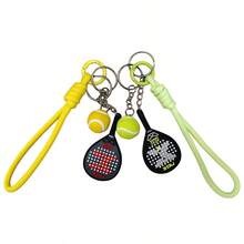 2025 Model Nox Racket Keychain, Mini Racket Shaped, Unisex, Suitable As Bag Accessory, For Car, Wallet And Backpack, Great Holiday Gift