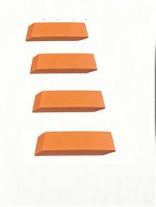 一款简易除垢器，浴室玻璃除锈剂，家用厨房清洁工具，可去除炊具上的水垢和锈迹。无研磨清洁块，适用于不锈钢水龙头和炉灶，无需电池，手动擦拭垫即可去除污渍和水垢。