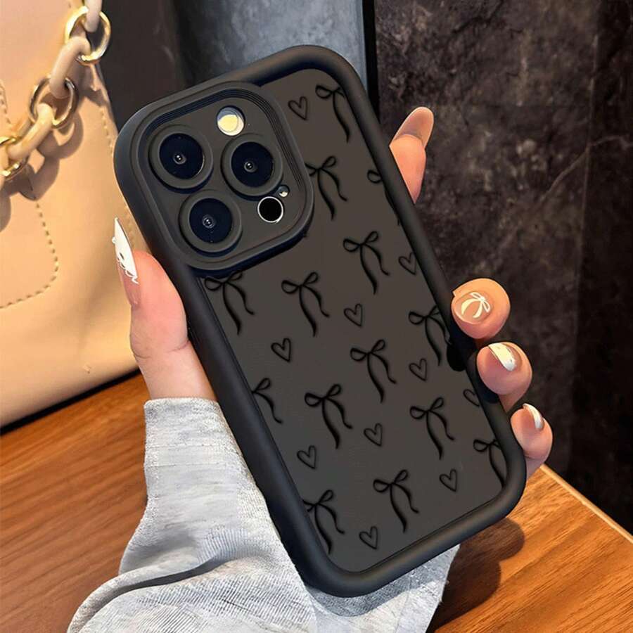 Capas de telefone Material de silicone espesso antiqueda Padrão de laço e brancas Aplica-se a i P h o n e 11 12 13 14 15 16 PRO MAX 14 15 16 PLUS Redmi A1 A2 A3 8 9A 10C 12C 13C 14C Poco F3 F5 M3 M4 PRO X3 PRO X3 NFC X4 PRO X5 X6 PRO MI 11 lite 12 lite 14 Note 8 9 PRO 11 12 13 14 PRO Galaxy A03 A04E A05S A10S A11 A12 A13 A14 A15 A20 A30 A23 A32 A34 A35 A50S A51 A52 A54 A55 A71 A72 M34 S20 FE S21 FE S22 ULTRA S23 FE S23 ULTRA S24 ULTRA S24 PLUS Moto E13 G04 G24 G04S E14 G14 G22 G30 G10 G20 G34 G53 G54 G84 - J1 - Visão 1