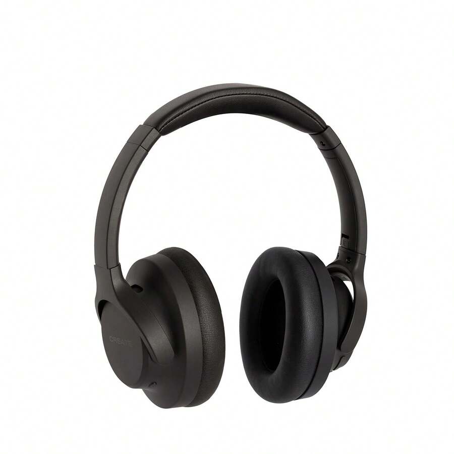 Tai nghe không dây chụp tai CREATE - Chống ồn - ✅ Giao hàng 24/48 giờ đến Tây Ban Nha (Bán đảo) - Tai nghe phòng thu chống ồn ANC - màu đen - Xem 1