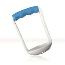 Machacador de patatas manual con base antideslizante, fácil de hacer puré de patatas suave, herramienta de cocina esencial para el Día de Acción de Gracias y Navidad, molinillo de alimentos manual moderno - Multicolor - Ver 14