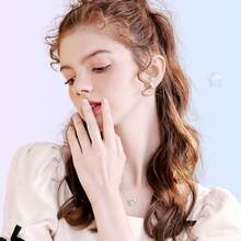 1件甜美酷炫暗黑风格爱情项链，适合生日派对、主题派对、节日礼物、日常佩戴装饰配饰，也是送给女朋友的必备饰品。新年礼物、情人节礼物、复活节礼物。 - 彩色 - 查看 3