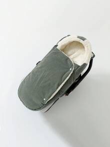 1件婴儿推车保暖罩，婴儿用品，推车配件，户外睡篮，便携式婴儿提篮罩，防风保暖