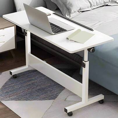 Study Desk, Computer Desk, Adult Desk, Junior High School Student Desk, Height-Adjustable Writing Desk, Bedside Study Desk, Junior High School Student Home Homework Folding Table