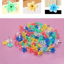 Brads & Corner Nails - Color Transparent Star - View 5
