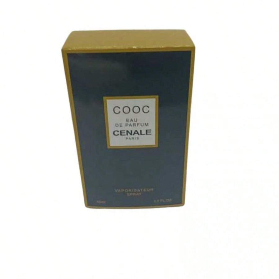 Perfume para Mujer 50ml EDP Diseño Azul Oscuro Aroma Fresco y Elegante