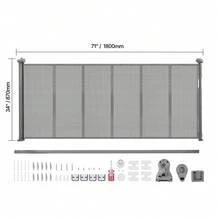 Baby Protection Gate - Grau 71 Zoll Teleskop 33 Zoll - View 10