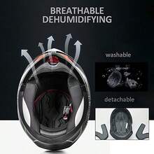 BMX HelmetMotorcycle Hel-Met Motorcycle Full Face Hel-Met Dot Approved Motorbike Street Bike Racing Hel-Met with Sun Visor For AdultYouth Men and Women - A6 - Ver 6