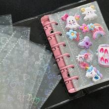 Giấy thay thế hình trái tim nhiều màu sắc khổ A7/A6/M5, 10/20 tờ, hình dán nổi 3D, dùng thay thế cho album dán, đựng ảnh, thích hợp làm sách dán, sách bổ sung cho bìa kẹp, lưu trữ hình dán, đồ dùng học tập, đồ dùng học kỳ mới, đồ dùng văn phòng. - Nhiều màu - Xem 2