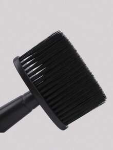 1pc Men's Neck Duster Brush, Soft Hair Neck Brush, Plastic Handle Neck Hair Cleaning Brush, For Cleaning Neck And Ear Hair, Barber Supplies, Beard Brush, Haircutting Tool, Haircutting Cleaning Tool, Suitable For Daily And Salon Use - Black - View 9