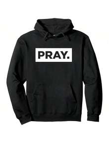 Sudadera con capucha Pray Boldly.jpg - Negro - Ver 1
