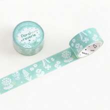 1 Roll Japanese Style Fresh Washi Tape, Spring Narrative Series, Suitable For Gifts, Office, Home, Marking, Labeling, Classroom, Entertainment Toys, Student Planner, Creative Vintage Decoration Stickers - Multicolor - View 13