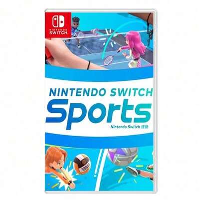 Nintendo Switch Băng game Sports Switch, phiên bản đa năng, trò chơi thân thiện với gia đình dành cho mọi lứa tuổi, điều khiển chuyển động đơn giản và trực quan, một băng game duy nhất.