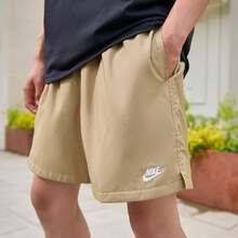 Nike Men's AS M NK CLUB FLOW SHORT Woven Shorts FN3308-297 - Brown - View 1