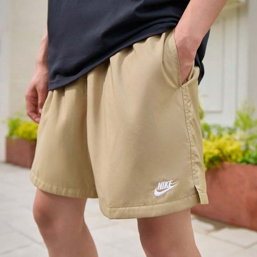 Nike Men's AS M NK CLUB FLOW SHORT Woven Shorts FN3308-297 - Brown - View 1